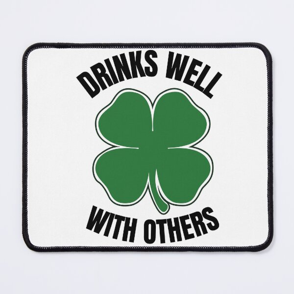 Item preview, drinks well with others st patrick's day drunk beer (1) designed and sold by cardia1991.