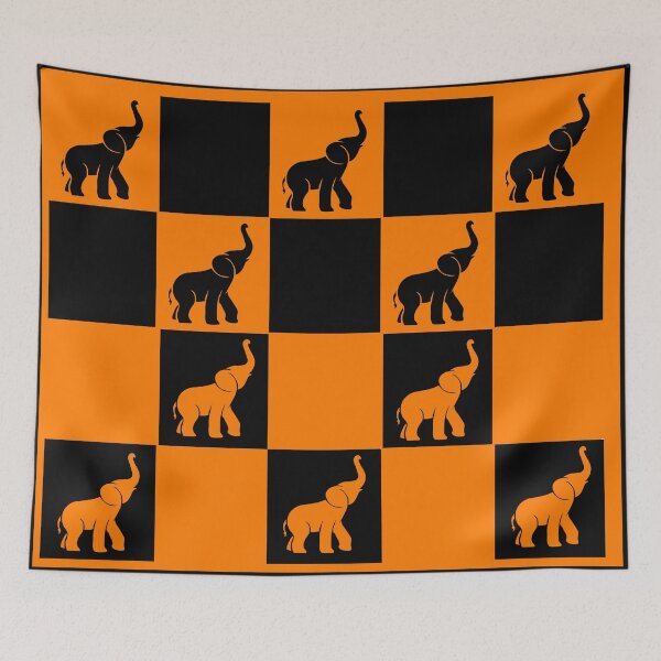 Item preview, Orange Elephants designed and sold by andrew JOHNSEN.