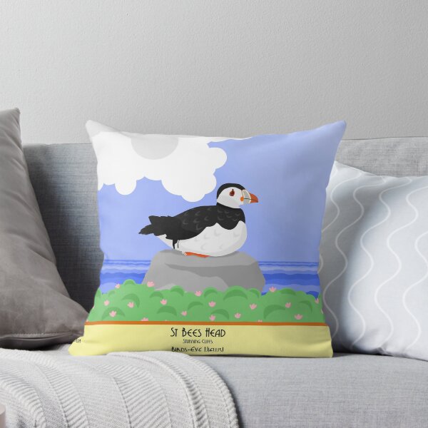 Item preview, St Bees Head Poster designed and sold by LakelandDrawing.