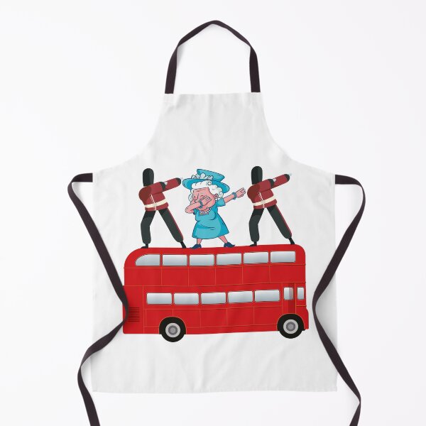 Item preview, Queens British Guard Queen II Dabbing Elizabeth London Bus designed and sold by pipsmerch.