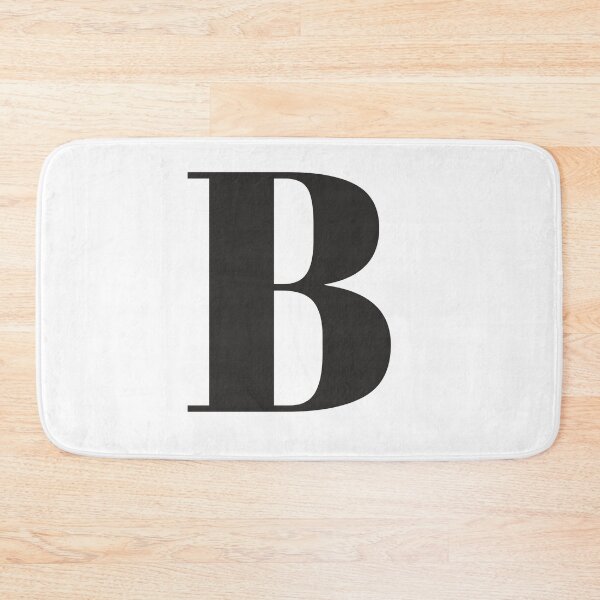 Item preview, Modern letter B Large bold letters typography simple minimalist black and white designed and sold by tanabe.