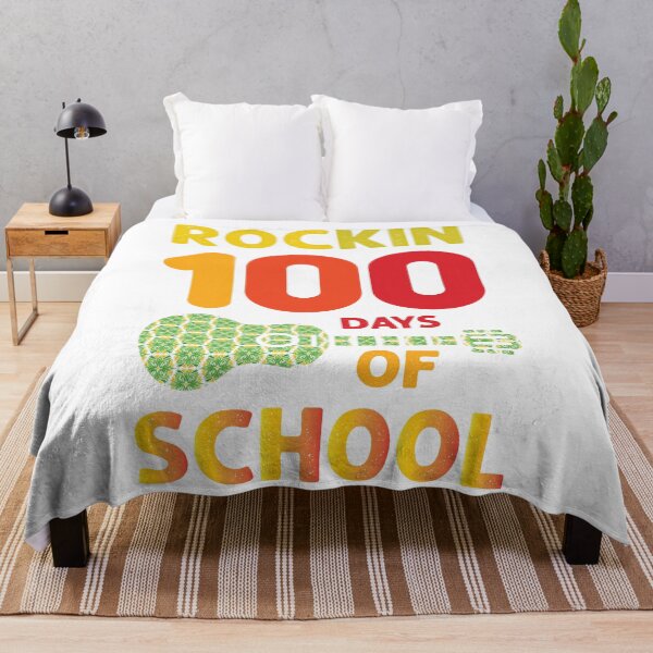 Item preview, ROCKIN 100 DAYS OF SCHOOL designed and sold by SticerOcean.