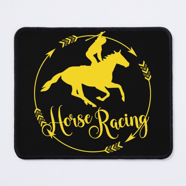 Item preview, Yellow Horse Racing  designed and sold by circus-unicorn.