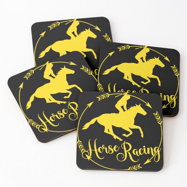 Item preview, Yellow Horse Racing  designed and sold by circus-unicorn.
