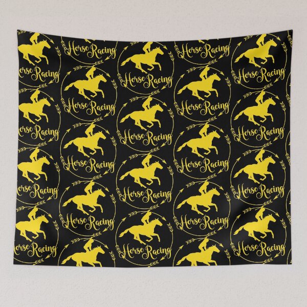 Item preview, Yellow Horse Racing  designed and sold by circus-unicorn.