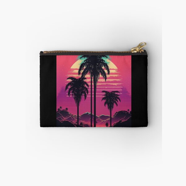 Artikelvorschau, Synthwave/Retrowave Palmen entworfen und verkauft von RESToRAPTOR.