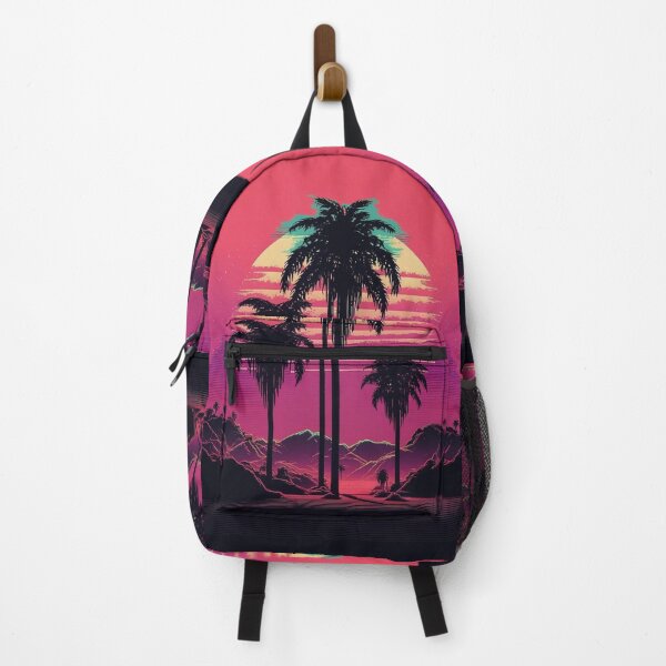 Item preview, Synthwave/Retrowave Palm trees designed and sold by RESToRAPTOR.
