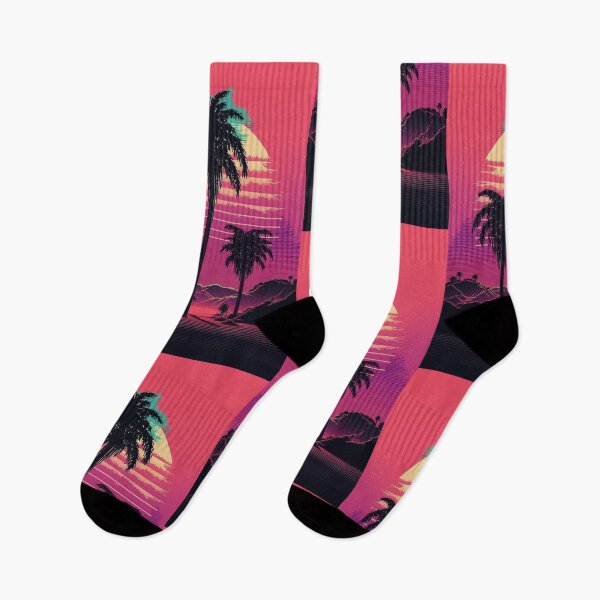 Item preview, Synthwave/Retrowave Palm trees designed and sold by RESToRAPTOR.