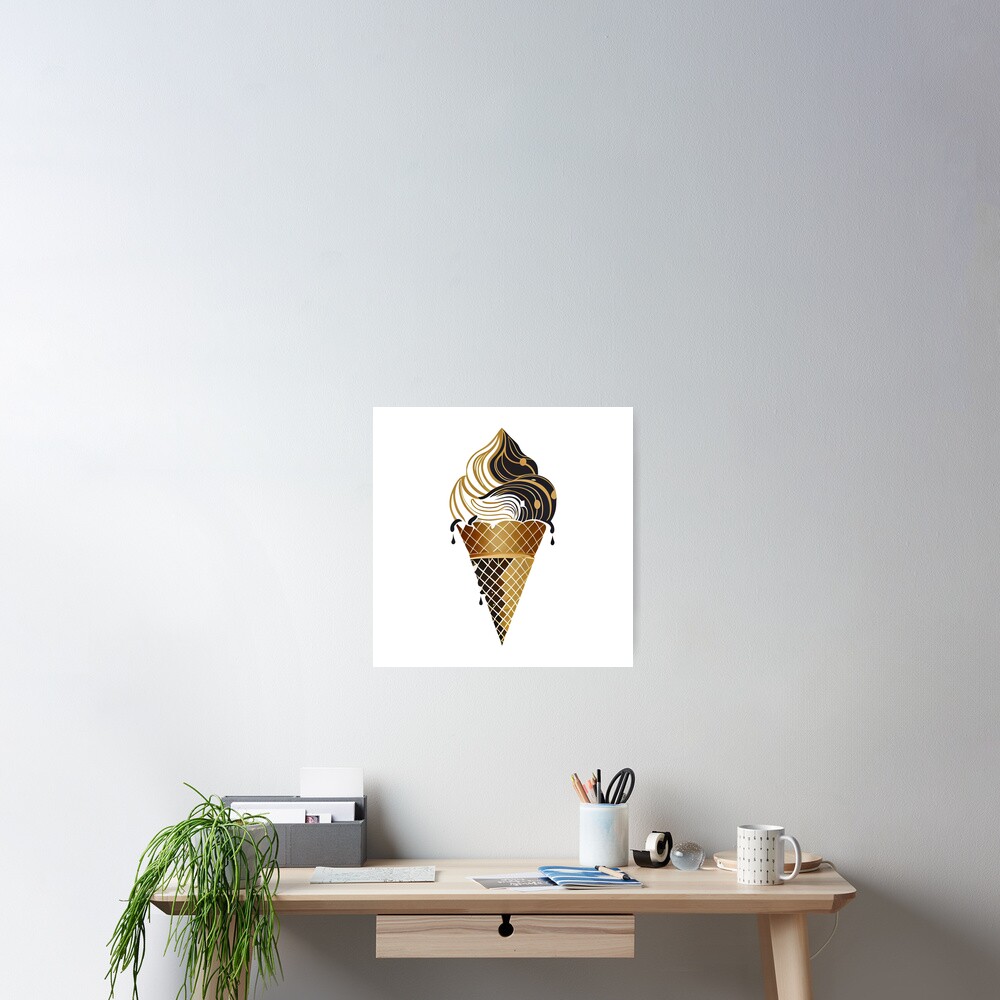 Vista previa del artículo con la obra «Póster», diseñado y vendido por ShadowAndSlate.