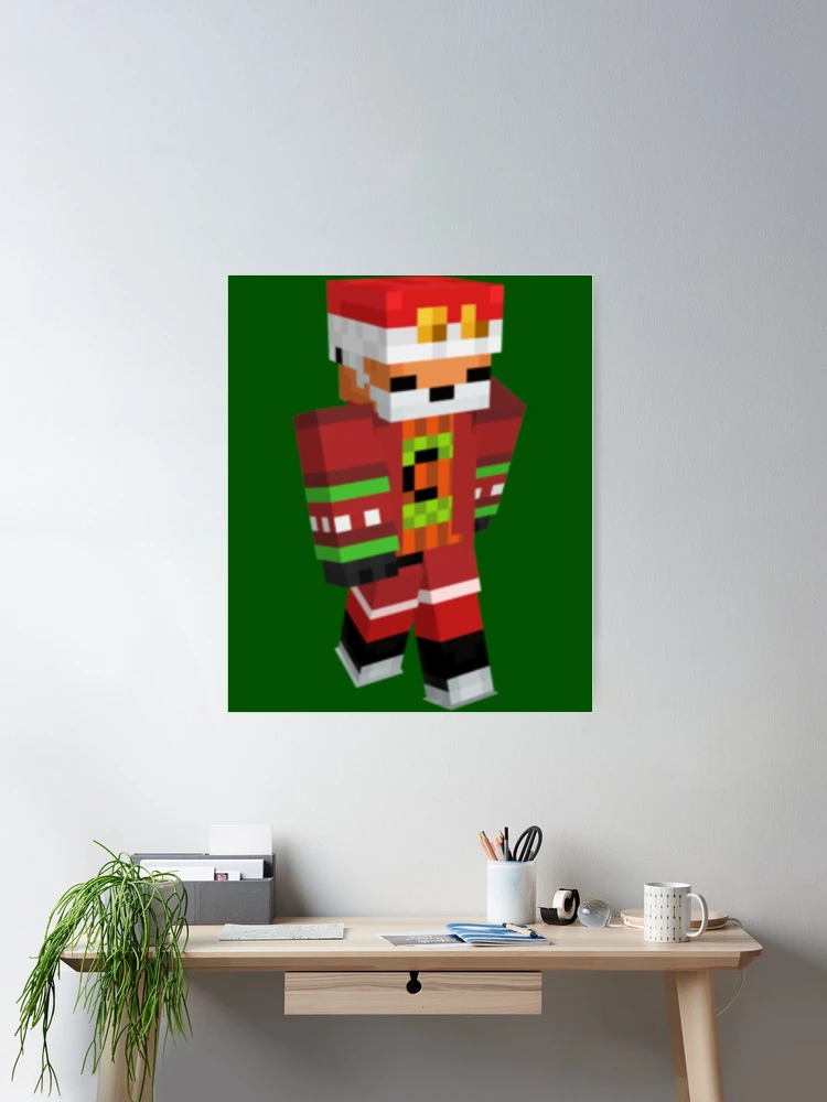 Fundy Minecraft Skin Poster for Sale by rylee2020