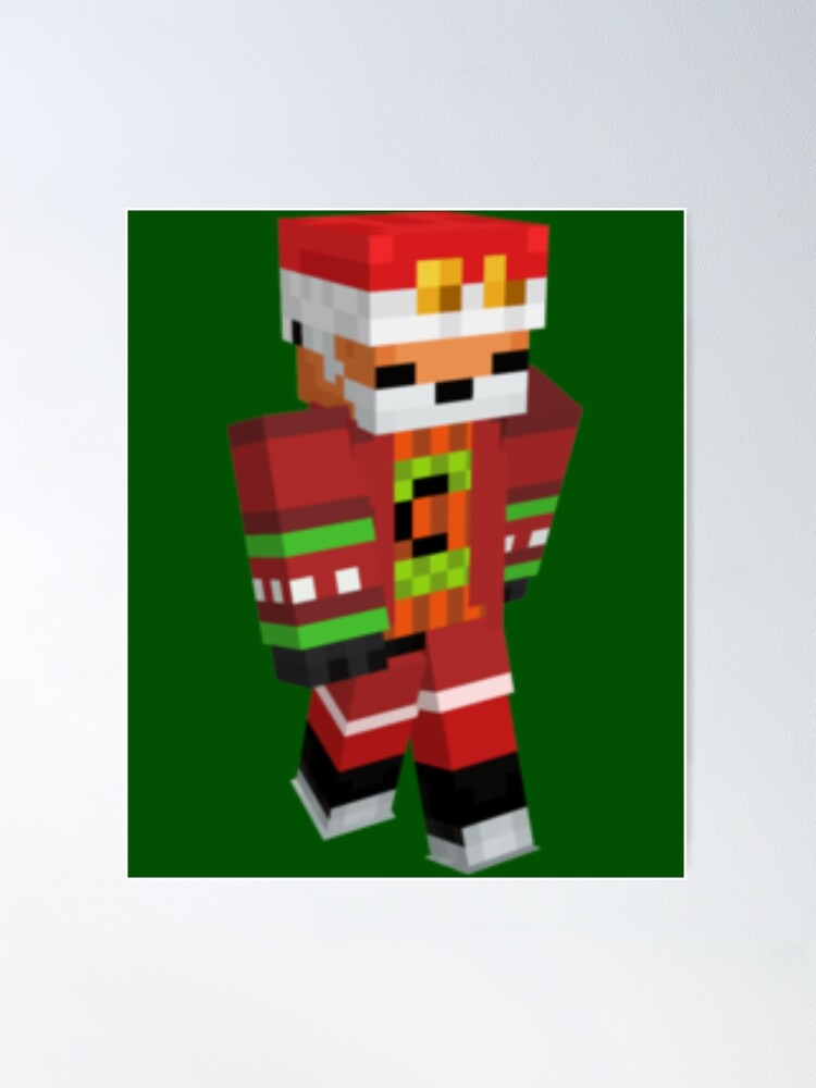 Fundy Minecraft Skin Poster for Sale by rylee2020