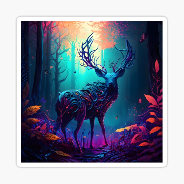 Fantasy Forest Sticker