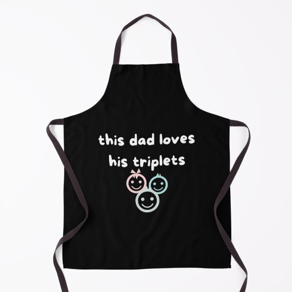 Item preview, This Dad Loves His Triplets designed and sold by zakariyae.