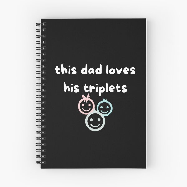 Item preview, This Dad Loves His Triplets designed and sold by zakariyae.