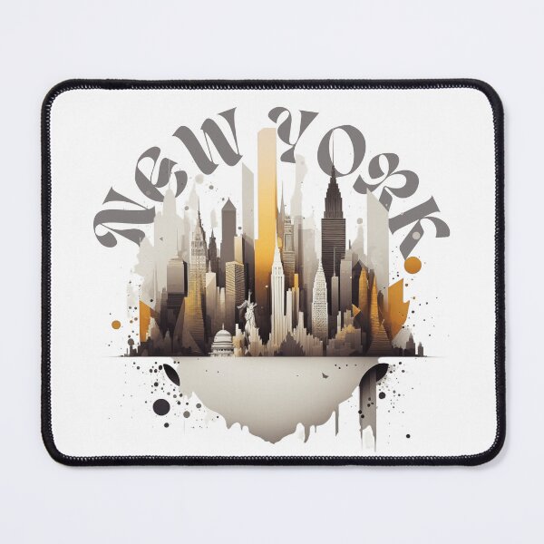 Item preview, New York State of Mind: Celebrating the Festivals Location with City Skyline and Iconic Landmarks. designed and sold by BENMBARK.