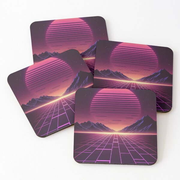 Item preview, Synthwave/Retrowave Grid designed and sold by RESToRAPTOR.