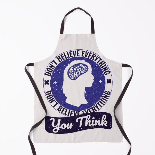 Item preview, Don't Believe Everything You Think Blue designed and sold by Positive.Mindset.