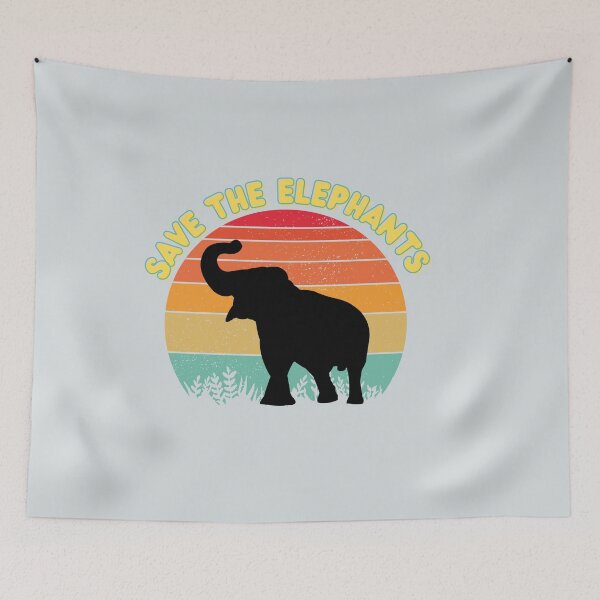 Item preview, Save the Elephants designed and sold by MugsAndDuds.