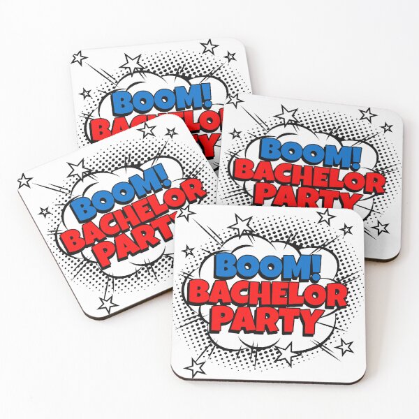 Item preview, Boom Bachelor Party (Graphic) designed and sold by Allyoudois.
