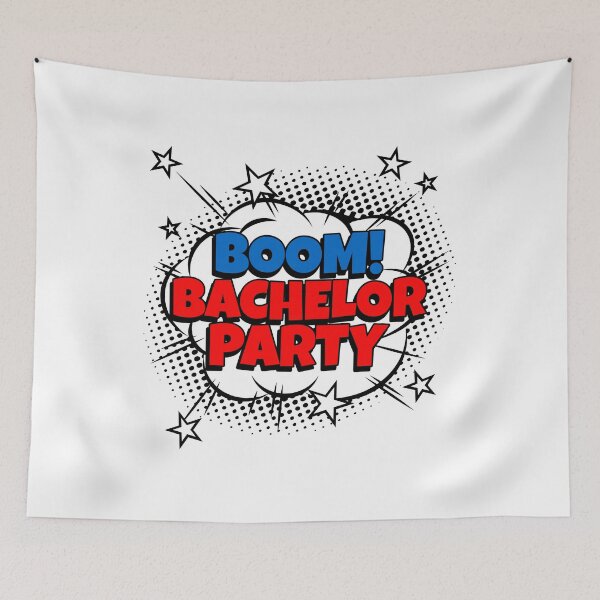 Item preview, Boom Bachelor Party (Graphic) designed and sold by Allyoudois.