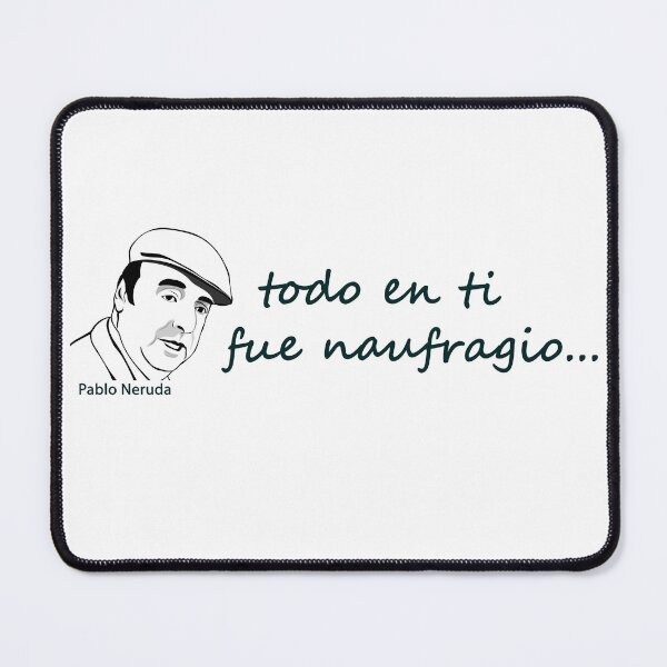 Item preview, Todo en ti fue naufragio de Pablo Neruda designed and sold by Hugo Cuevas-Mohr.