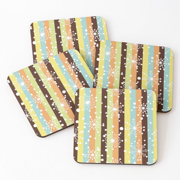 Item preview, Cabana Bay MidCentury Star Stripes designed and sold by implexity.
