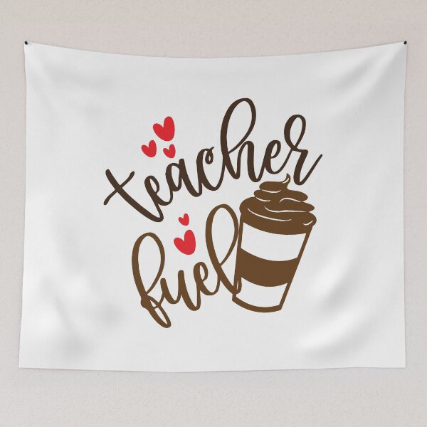 Item preview, TEACHER FUEL designed and sold by SticerOcean.