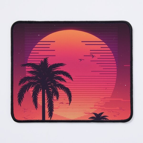Item preview, Synthwave/Retrowave Sunset designed and sold by RESToRAPTOR.