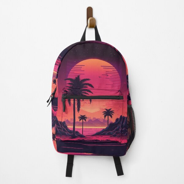 Item preview, Synthwave/Retrowave Sunset designed and sold by RESToRAPTOR.