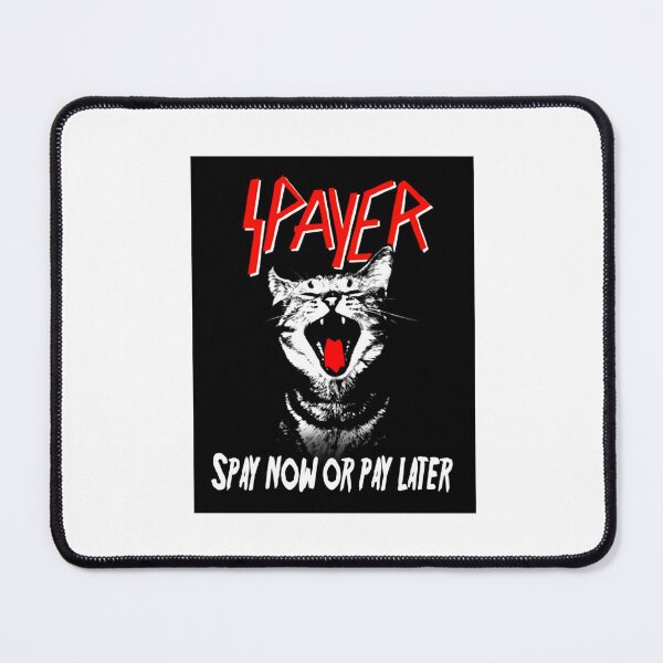 Item preview, Spayer Spay Now Or Pay Later Cat s Men white designed and sold by dianasandys9a.