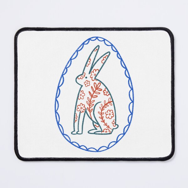 Item preview, Easter bunny line art designed and sold by Krymkuch.