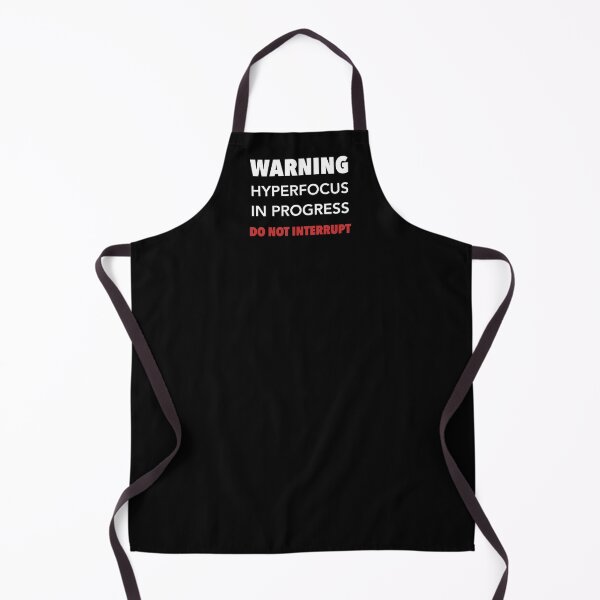Item preview, Hyperfocus warning designed and sold by Marker7.