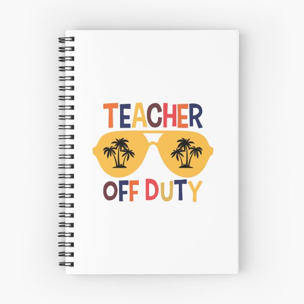 Item preview, TEACHER OFF DUTY designed and sold by SticerOcean.