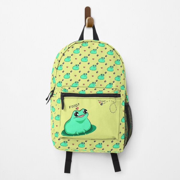 Item preview, Hungry Frog and Friendly Fly (In Yellow) designed and sold by Creepy-Cutesie.