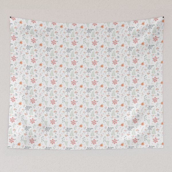 Item preview, Watercolor Florals Pattern Design || Flowers, Foliage designed and sold by Laura Ohlman.