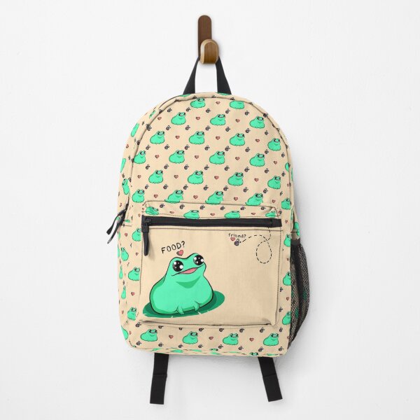 Item preview, Hungry Frog and Friendly Fly (In Cream) designed and sold by Creepy-Cutesie.