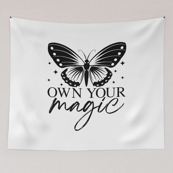 Item preview, Own Your Magic Butterfly designed and sold by BlackSnowShop.
