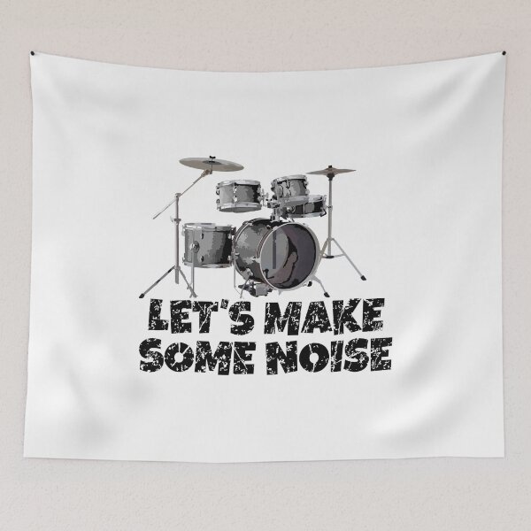 Item preview, Let's Make Some Noise - Drummer Design designed and sold by theshirtshops.