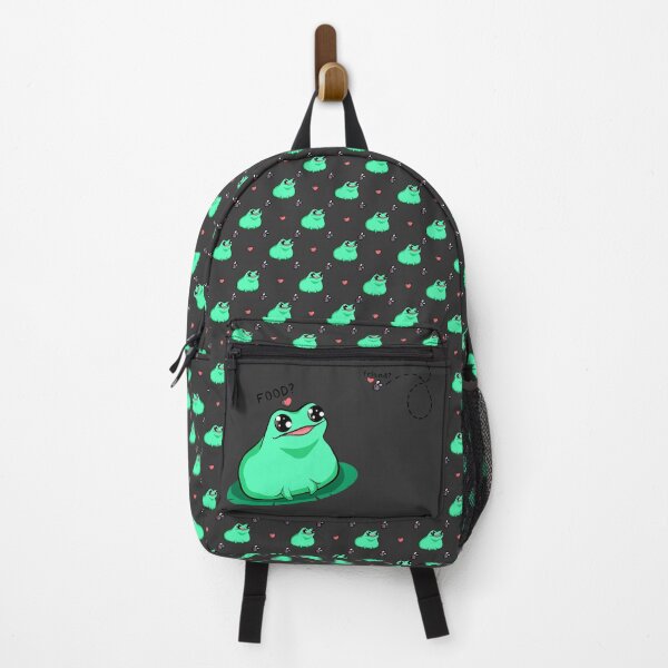 Item preview, Hungry Frog and Friendly Fly (In Black) designed and sold by Creepy-Cutesie.