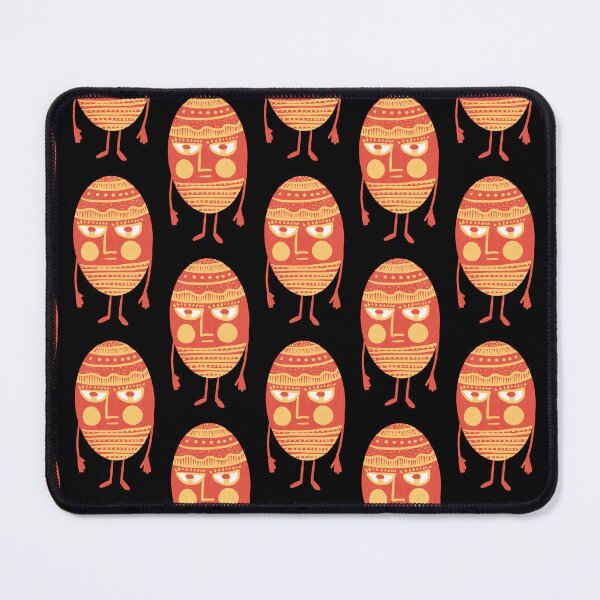 Item preview, The Egg Man red and gold decorated, version 2 designed and sold by IULIART.