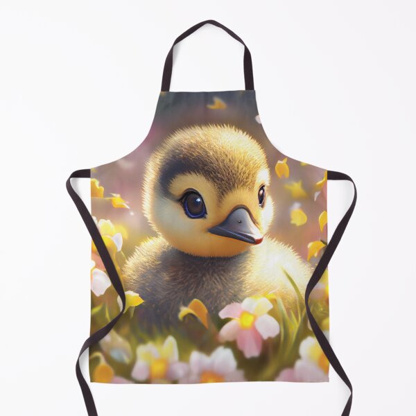 Item preview, Baby Duckling Surrounded by Flowers designed and sold by Expressive Vision.