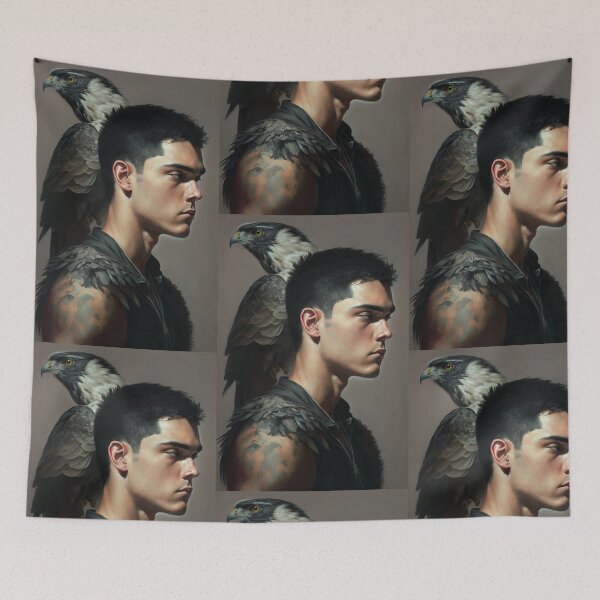 Item preview, man with eagle designed and sold by G-M-Designs.