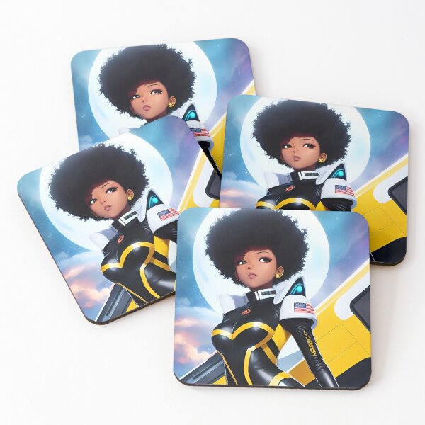Item preview, Clouds Across The Moon | Black Anime Girl designed and sold by blackanimemecca.
