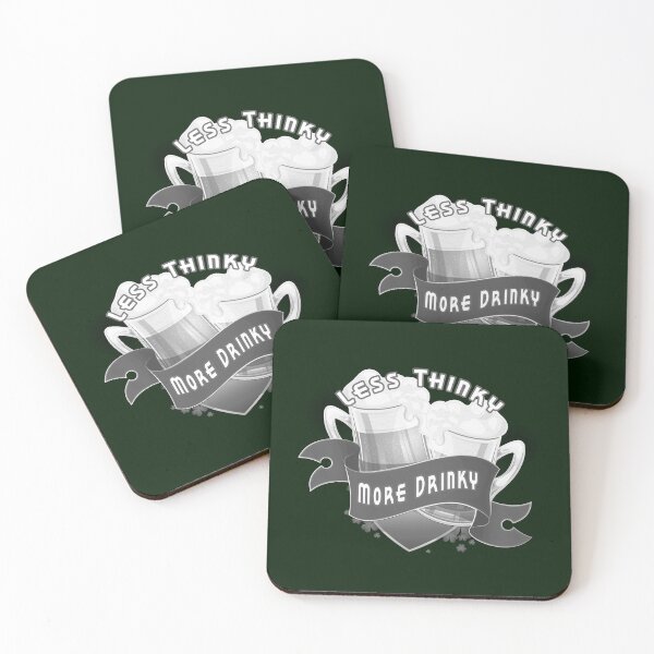 Item preview, Less Thinky More Drinky designed and sold by A-T-H.