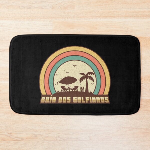 Item preview, Baía dos Golfinhos - Retro Sunset Style designed and sold by Whimsical Thinker.