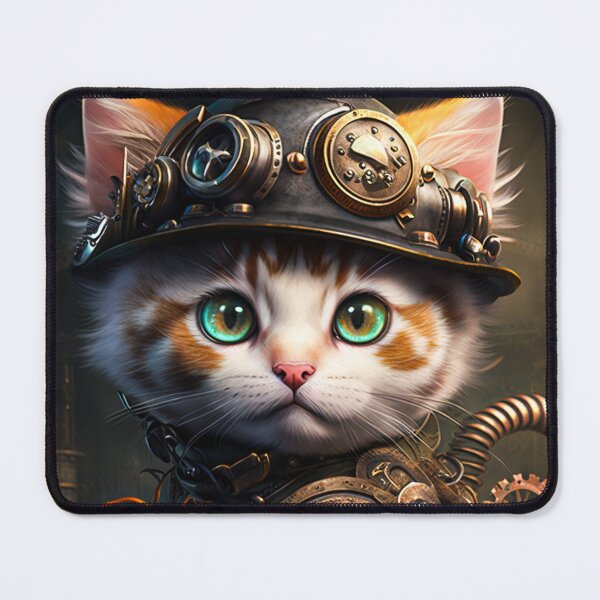 Item preview, The Steamkitten Siblings - Heather designed and sold by DoublecrashArt.