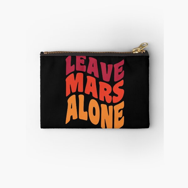 Item preview, Retro Wave Effect Leave Mars Alone designed and sold by GaryDobson.