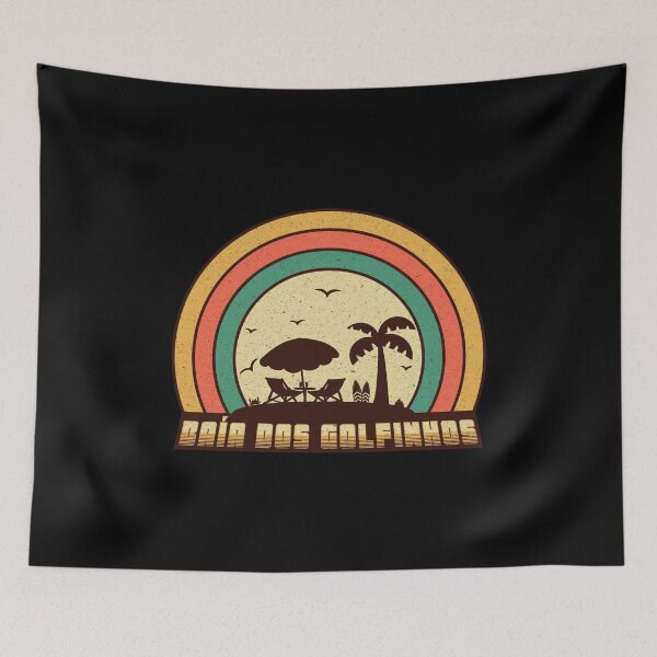 Item preview, Baía dos Golfinhos - Vintage Retro Sunset Style designed and sold by Whimsical  Thinker.
