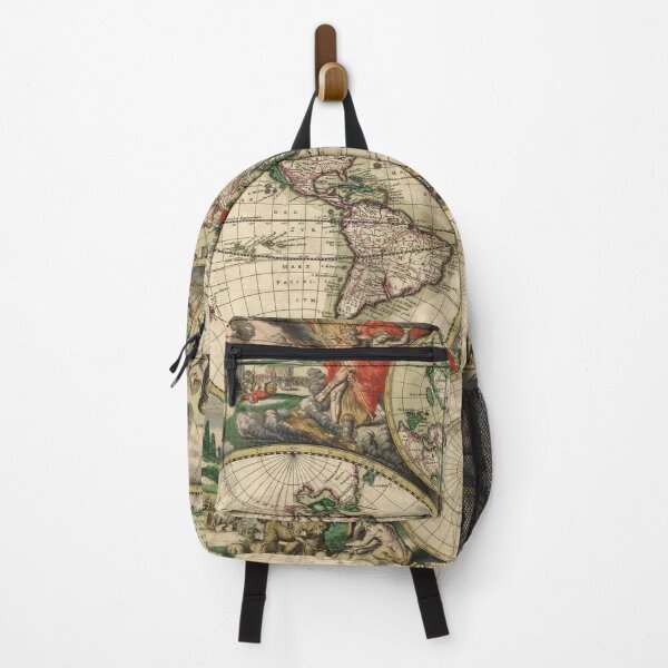 Item preview, Explore the World in Style with Gerard van Schagen's 1689 Map designed and sold by Strad Digital ART.