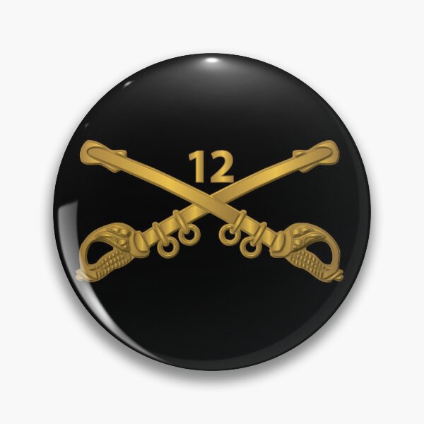 Item preview, Army - 12th Cavalry Branch wo Txt designed and sold by Military Insignia Products.